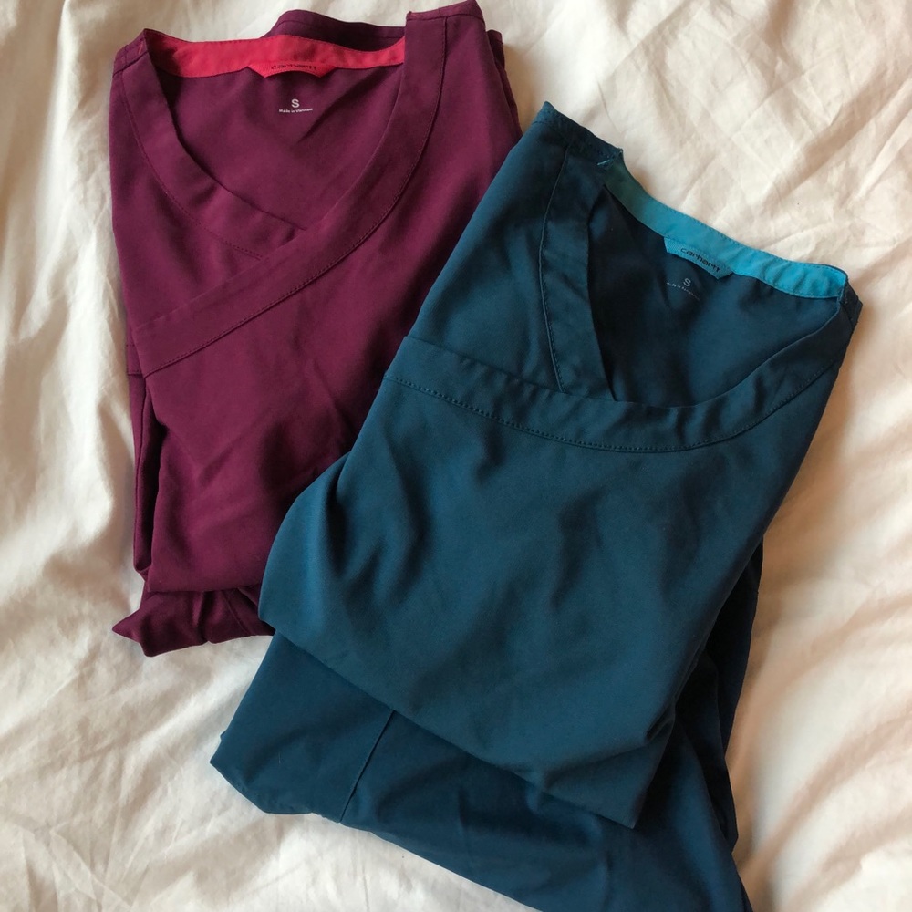 2 Carhartt Scrub Sets